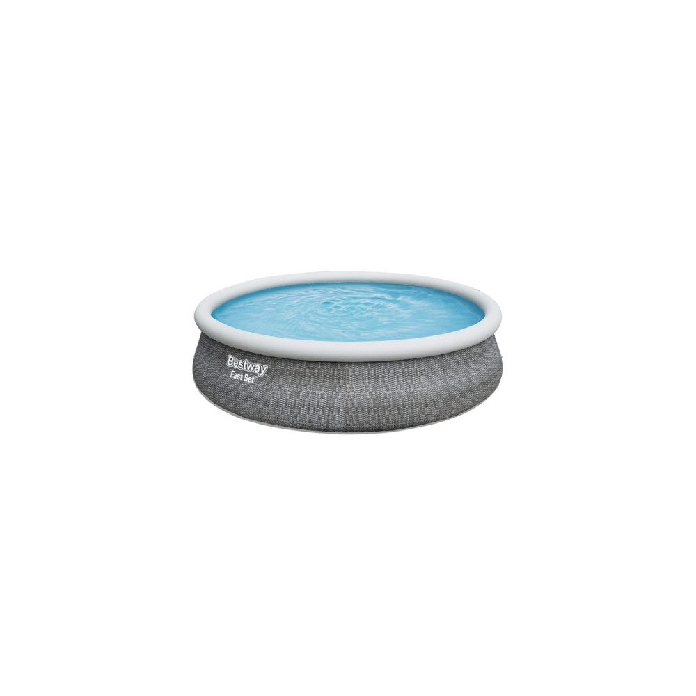 Produktbild för Bestway Fast Set Pool Set 457 x 107 cm med pump och stege 12...
