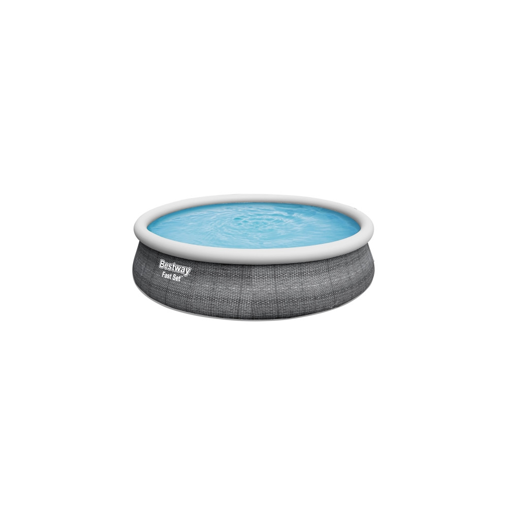 Produktbild för Bestway Fast Set Pool Set 457 x 107 cm med pump och stege 12...