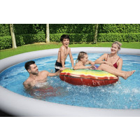 Produktbild för Bestway Fast Set Pool Set 457 x 107 cm med pump och stege 12...