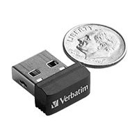 Produktbild för Verbatim Store 'n' Stay NANO - USB flash-enhet - 32 GB