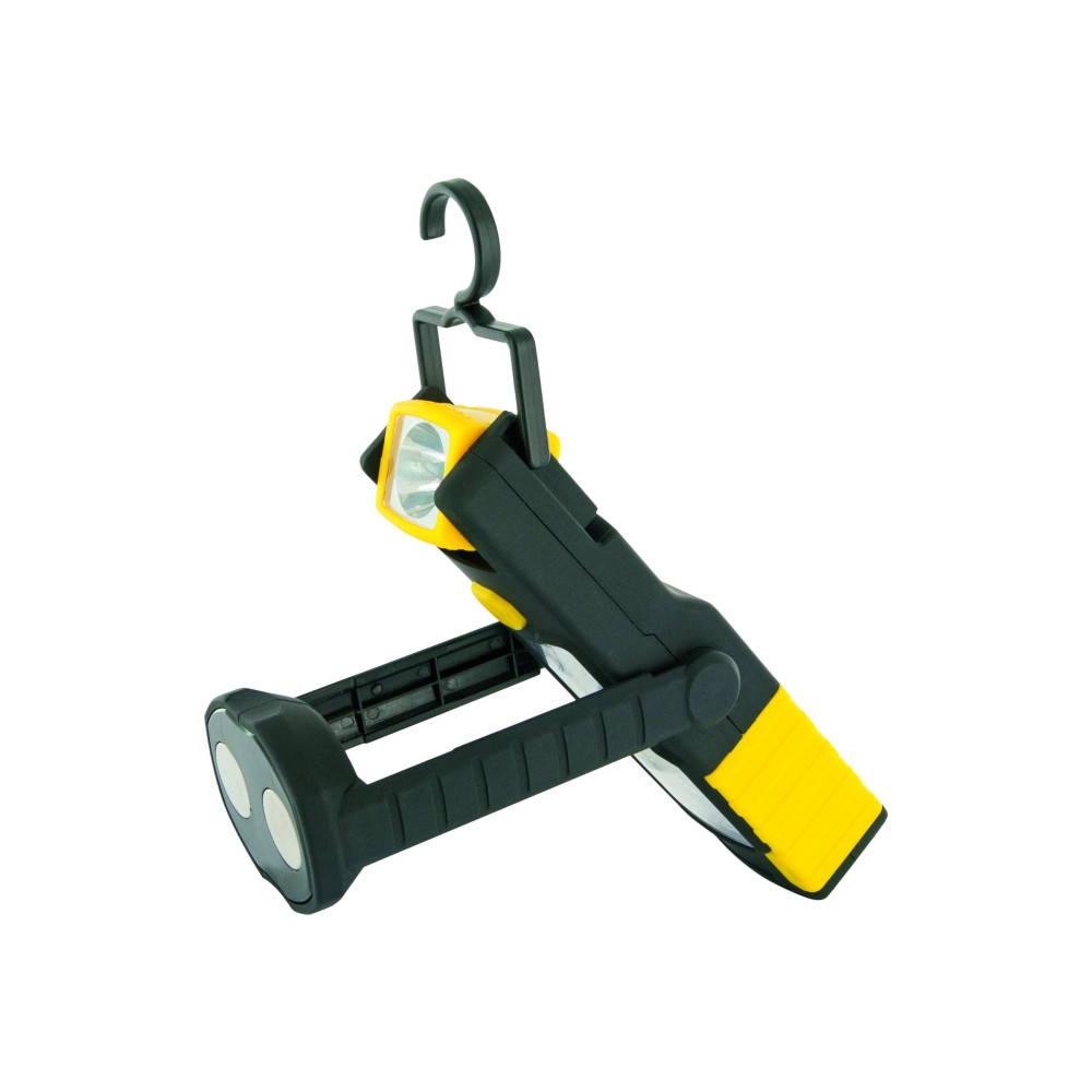 Produktbild för Schwaiger - arbetslampa - LED x 2 - 3 W - svart/gul