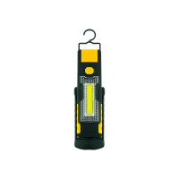 Produktbild för Schwaiger - arbetslampa - LED x 2 - 3 W - svart/gul