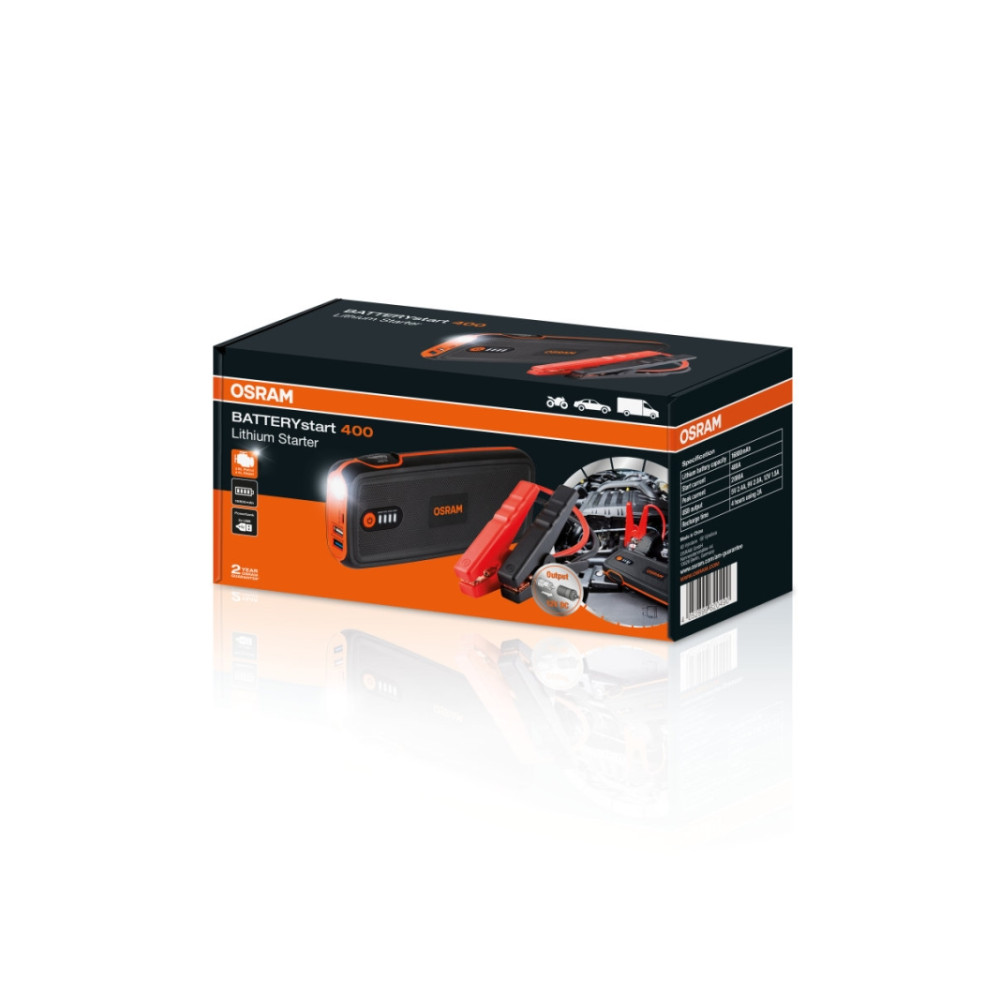 Produktbild för Osram BatteryStart 400 Starthjälp