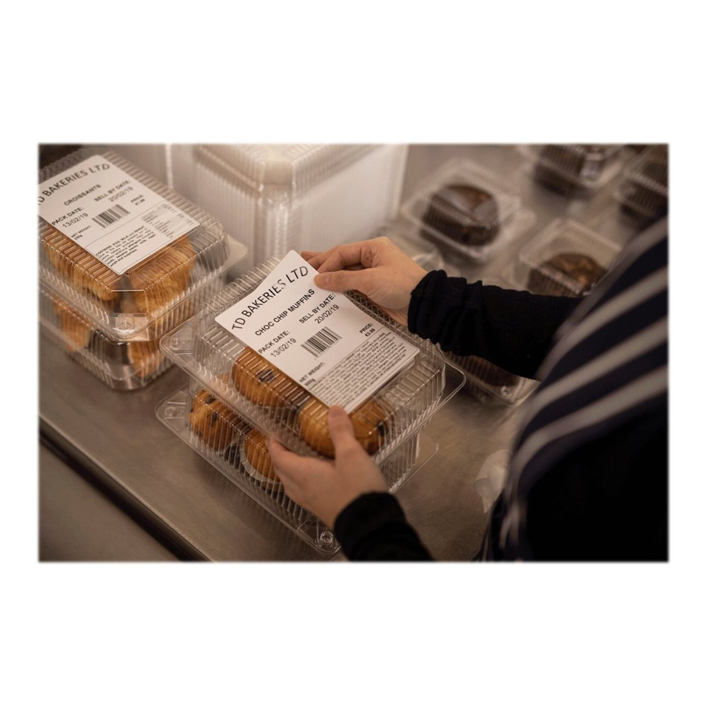Produktbild för Brother - matrisskurna etiketter - 85 etikett (er) - 102 x 152 mm (paket om 20)