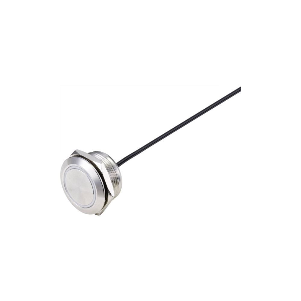 Produktbild för Conrad Drucktaster 24 V/DC 50 mA 1 x Ein/Aus IP65 tastend 1...