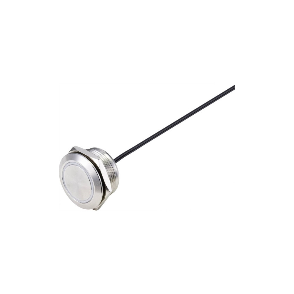 Produktbild för Conrad Drucktaster 24 V/DC 50 mA 1 x Ein/Aus IP65 tastend 1...