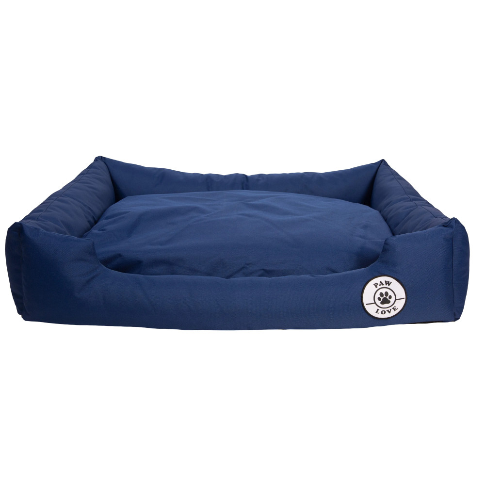 Produktbild för Paw Love Hundsäng XX-Large 120x100cm Marinblå