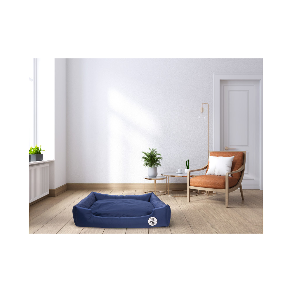 Produktbild för Paw Love Hundsäng XX-Large 120x100cm Marinblå