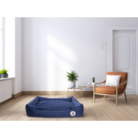 Produktbild för Paw Love Hundsäng XX-Large 120x100cm Marinblå