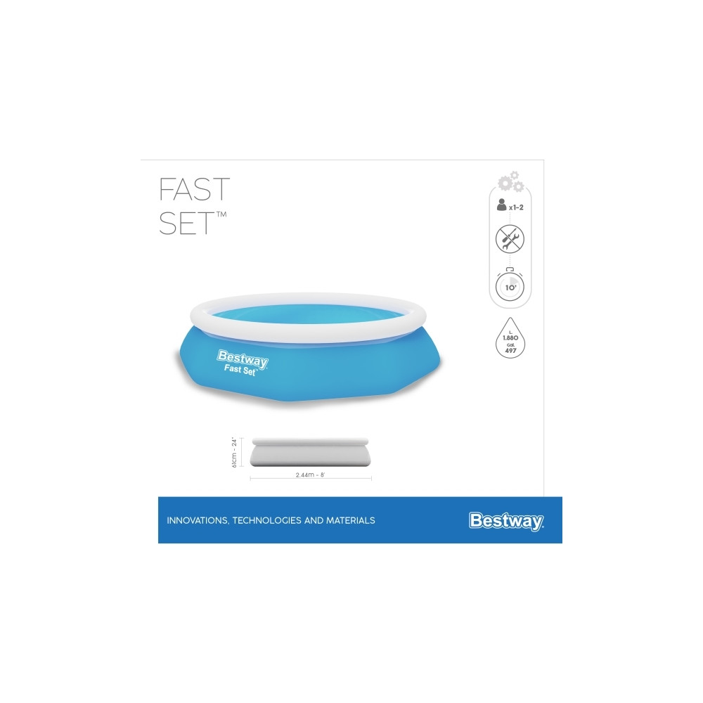 Produktbild för Bestway Fast Set™ Pool Set