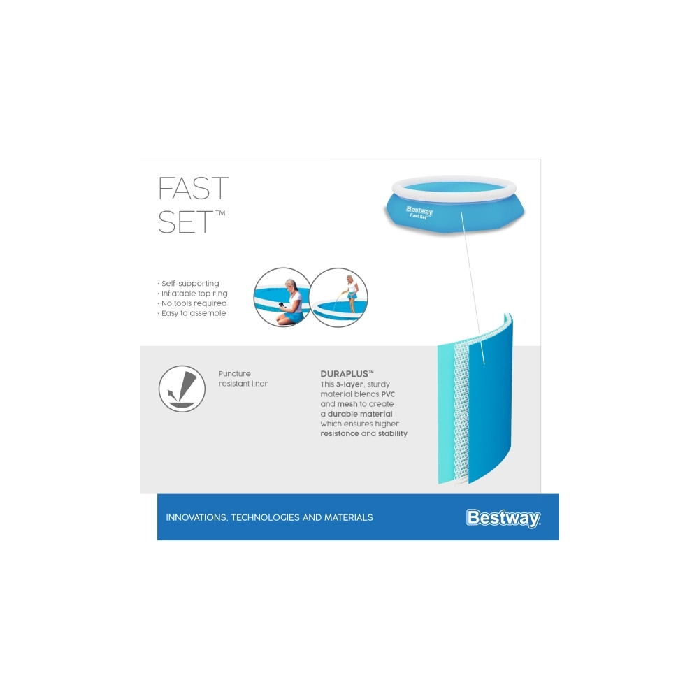 Produktbild för Bestway Fast Set™ Pool Set