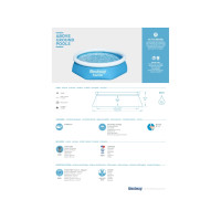 Produktbild för Bestway Fast Set™ Pool Set