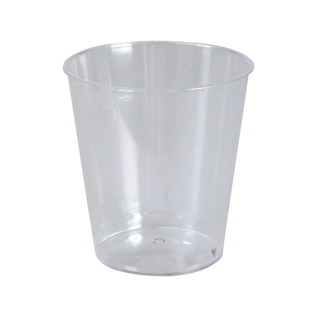 Produktbild för Plastglas snapsglas 2 cl / 4 cl H:52 mm PS klar