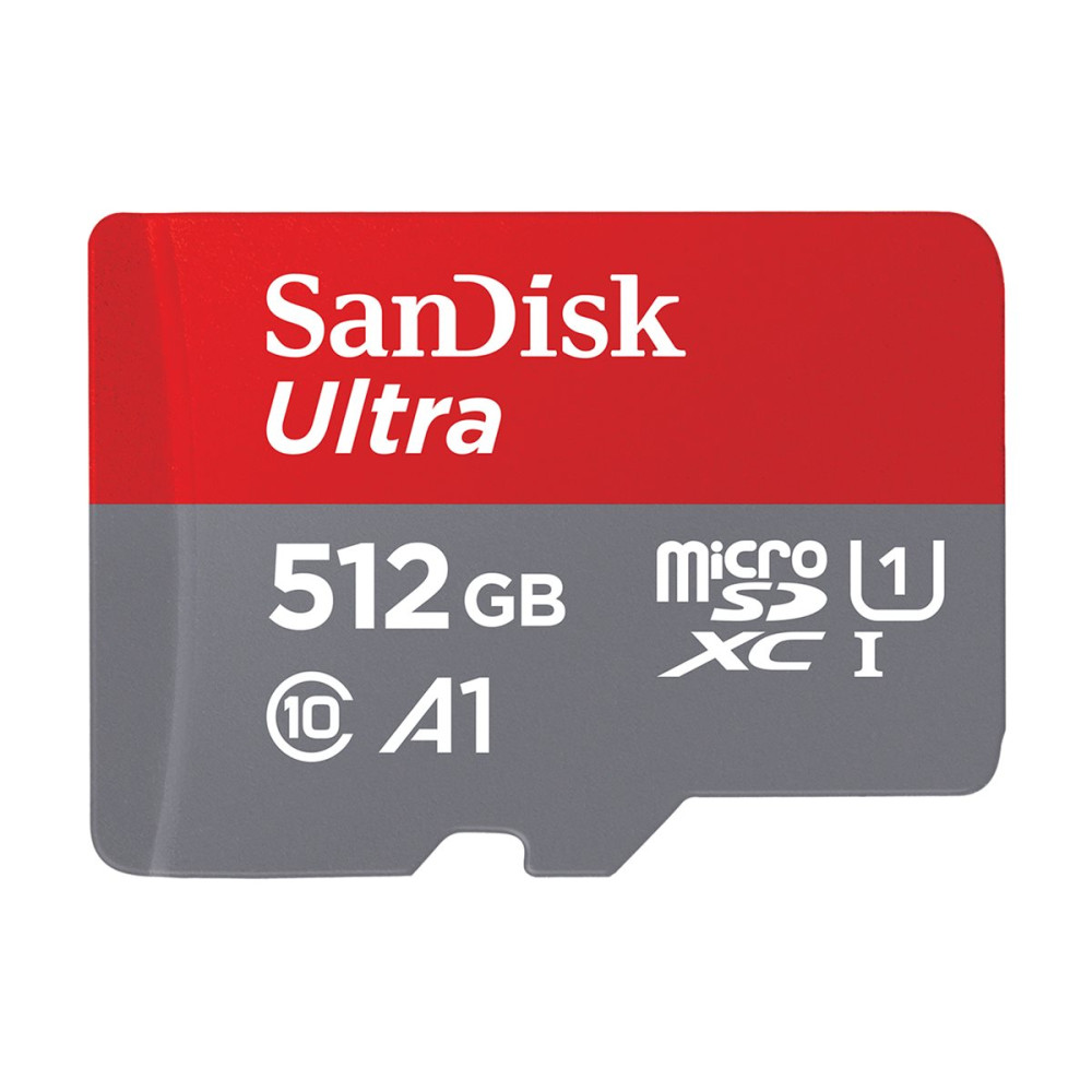 Produktbild för SanDisk Ultra - flash-minneskort - 512 GB - mikroSDXC UHS-I