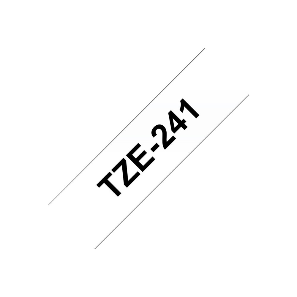 Produktbild för Brother TZe-241 - bandlaminat - 1 kassett(er) - Rulle (1,8 cm x 8 m)