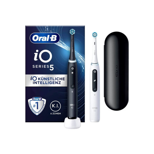 Oral-B Oral-B iO Series 5 - tandborste - matt black/quite white