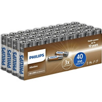 Produktbild för Philips Alkaline AAA-batterier