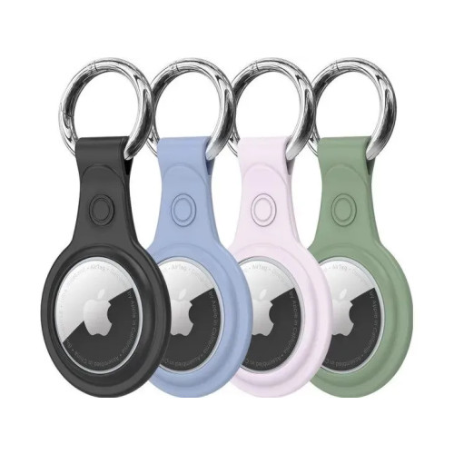 Dux Ducis Dux Ducis set med 4x silikonfodral nyckelring för Apple AirT...