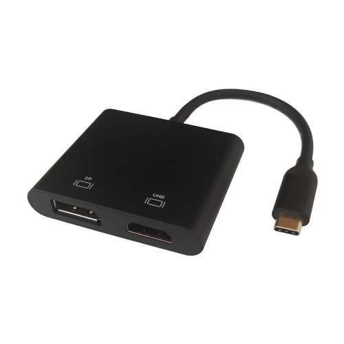 Deltaco DELTACO - video/audiosplitter - 2x 4K60Hz - 2 portar