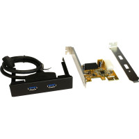 Produktbild för EXSYS EX-11099-2, Mini PCI Express, USB 3.2 Gen 1 (3.1 Gen 1...