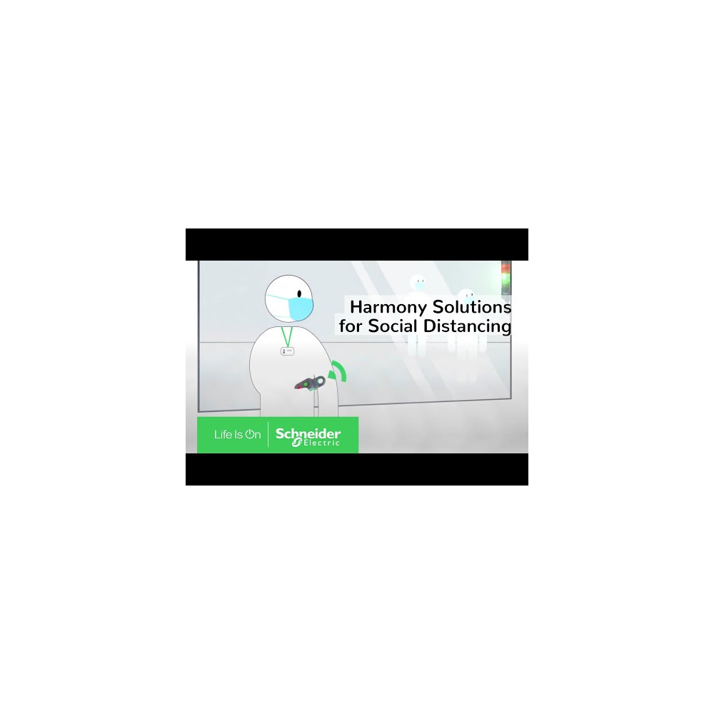 Produktbild för Schneider Electric ZB4BZ62, Svart, 96 g, 47 mm, 54 mm, 34 mm...