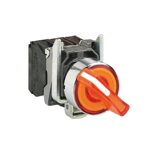 SCHNEIDER ELECTRIC Schneider Electric XB4, Orange, IP66, IK06, 30 mm, 68 mm, 47...