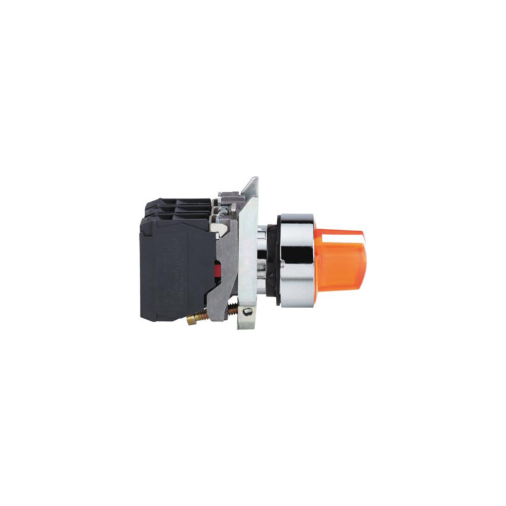 Produktbild för Schneider Electric XB4, Orange, IP66, IK06, 30 mm, 68 mm, 47...