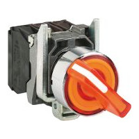 Produktbild för Schneider Electric XB4, Orange, IP66, IK06, 30 mm, 68 mm, 47...