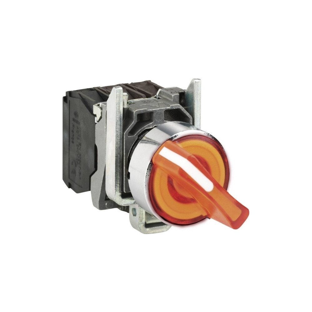 Produktbild för Schneider Electric XB4, Orange, IP66, IK06, 30 mm, 68 mm, 47...