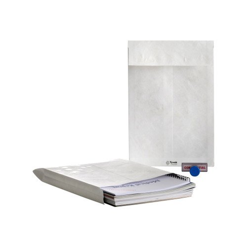 BONG BONG DuPont Tyvek B4a - postsäck - 250 x 330 mm - öppen ände - vit - paket med 100