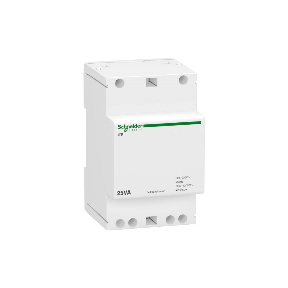 Produktbild för Schneider Electric A9A15215, 230 V, 50/60 hz, 12/24 V, Vit,...