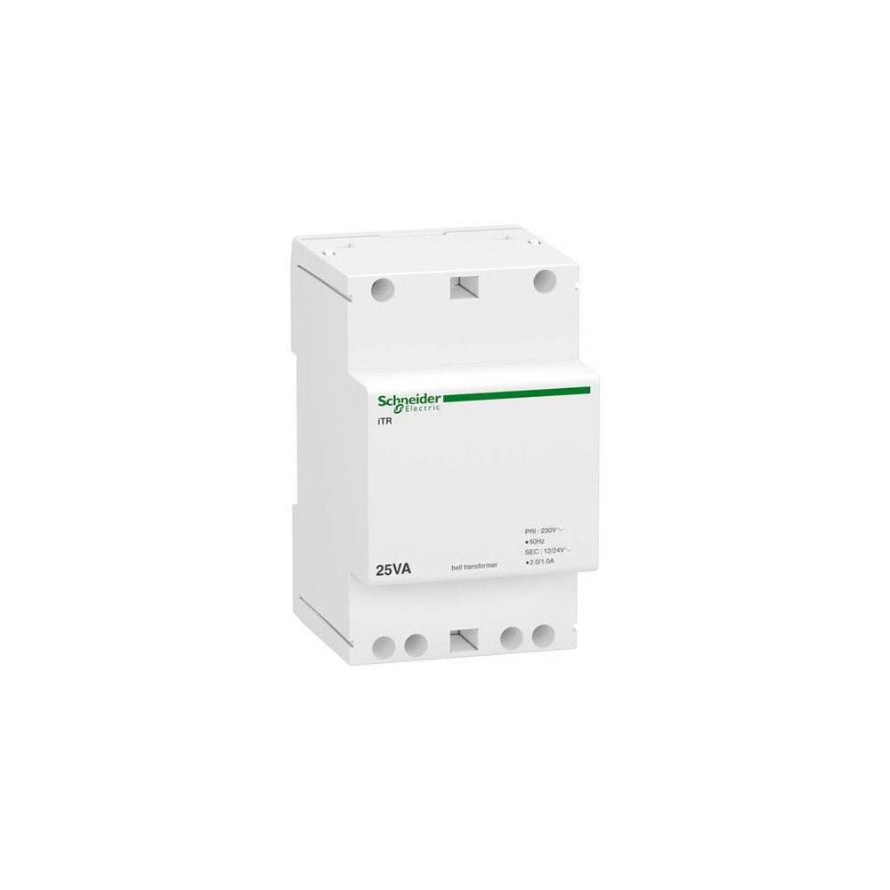 Produktbild för Schneider Electric A9A15215, 230 V, 50/60 hz, 12/24 V, Vit,...