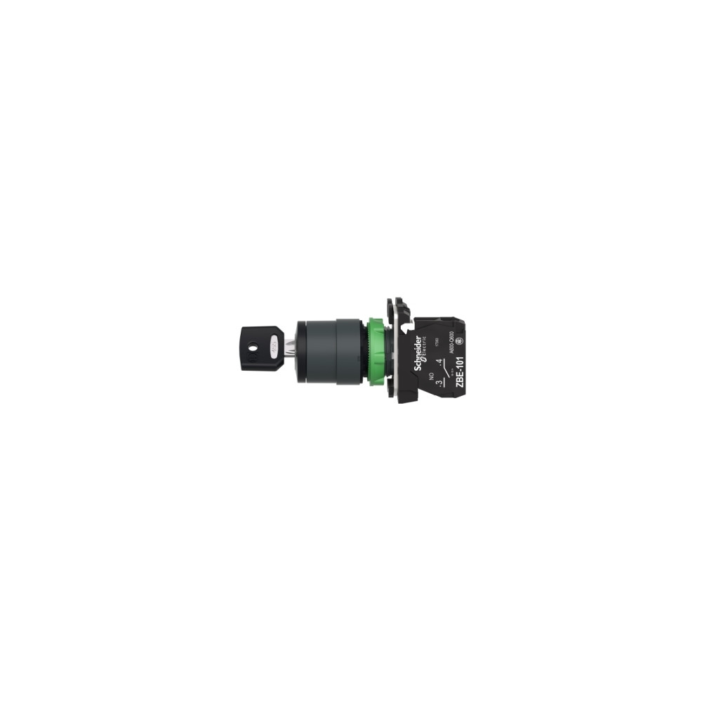 Produktbild för Schneider Electric XB5, Svart, IP66, IK06, 30 mm, 96 mm, 42...