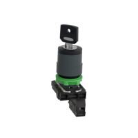Produktbild för Schneider Electric XB5, Svart, IP66, IK06, 30 mm, 96 mm, 42...
