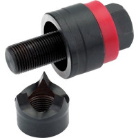 Produktbild för Cimco 132524, Hålstans, Stål, Härdat stål, Svart, Svart, PG1...
