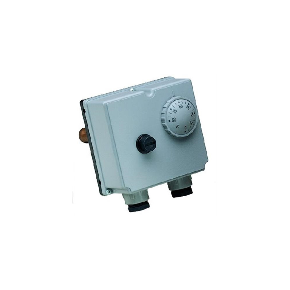 Produktbild för Danfoss Dobb.termostat inkl.