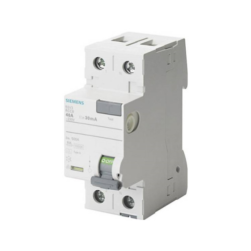 Siemens Siemens 5SV3612-6 FI säkerhetsbrytare 2-polig 25 A 0,3 A 230...