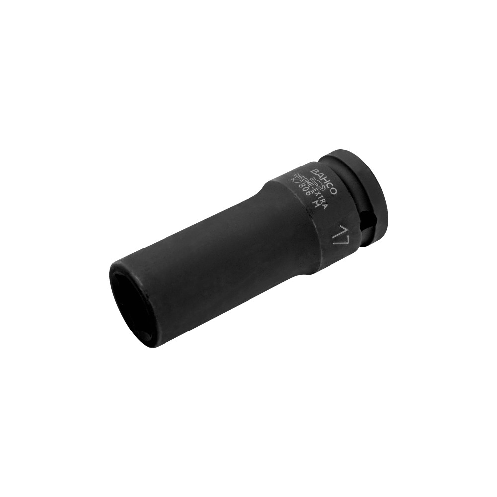 Produktbild för Bahco K7806M-19, Slaghylsa, Svart, 1 huvuden, 1/2", Metrisk,...