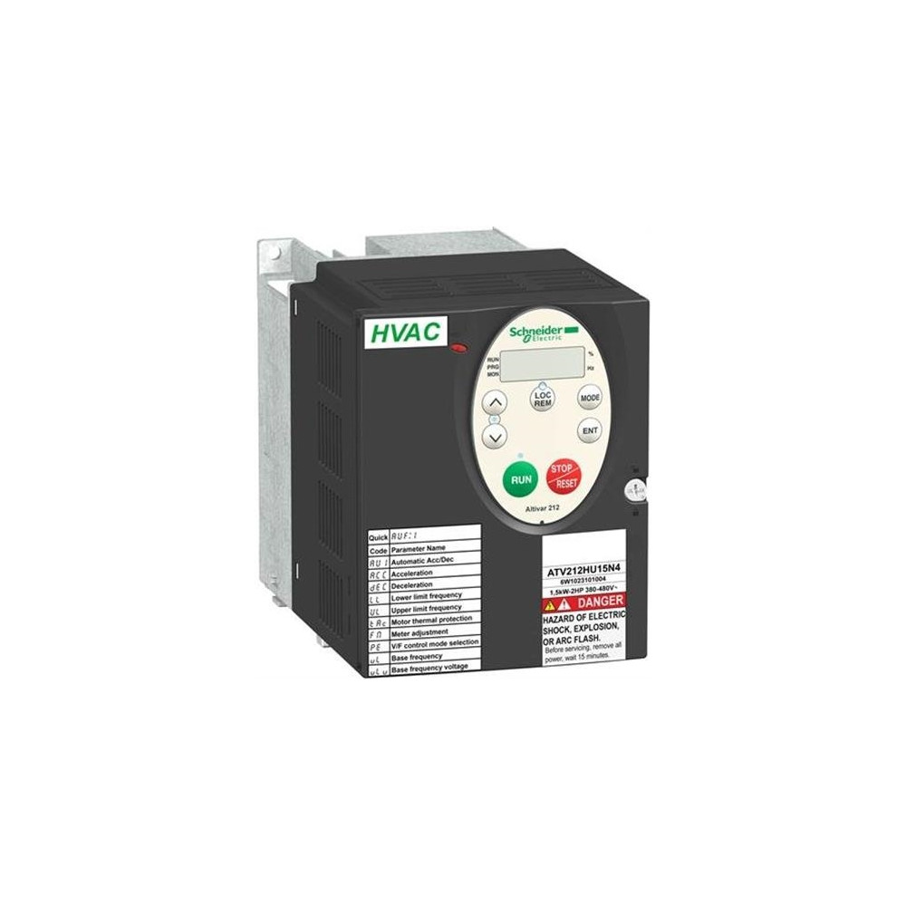 Produktbild för Schneider Electric ATV212, IP20, -10
