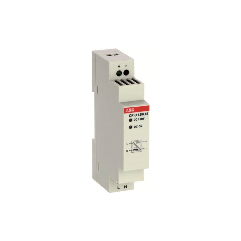 Produktbild för ABB CP-D 12/0.83 Strømforsyning til DIN-skinne (DIN-skena) 0...