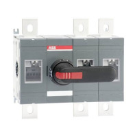 Produktbild för ABB OT630E12P, Roterande brytare, 3P, Kabel, Plast, Svart, I...