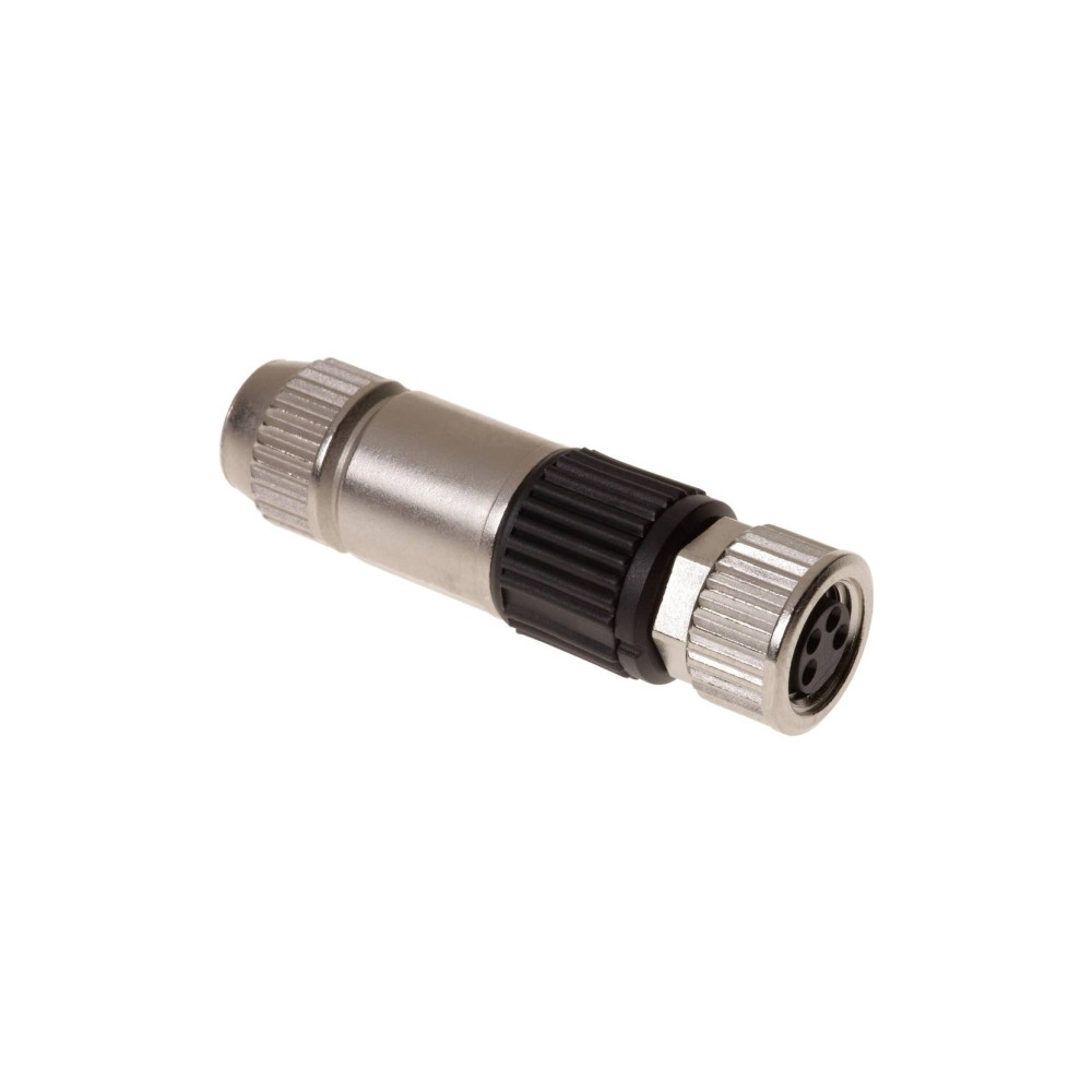 Produktbild för Harting 21 02 151 2405, M8-S, Svart, Nickel, Polyamid, Zink,...