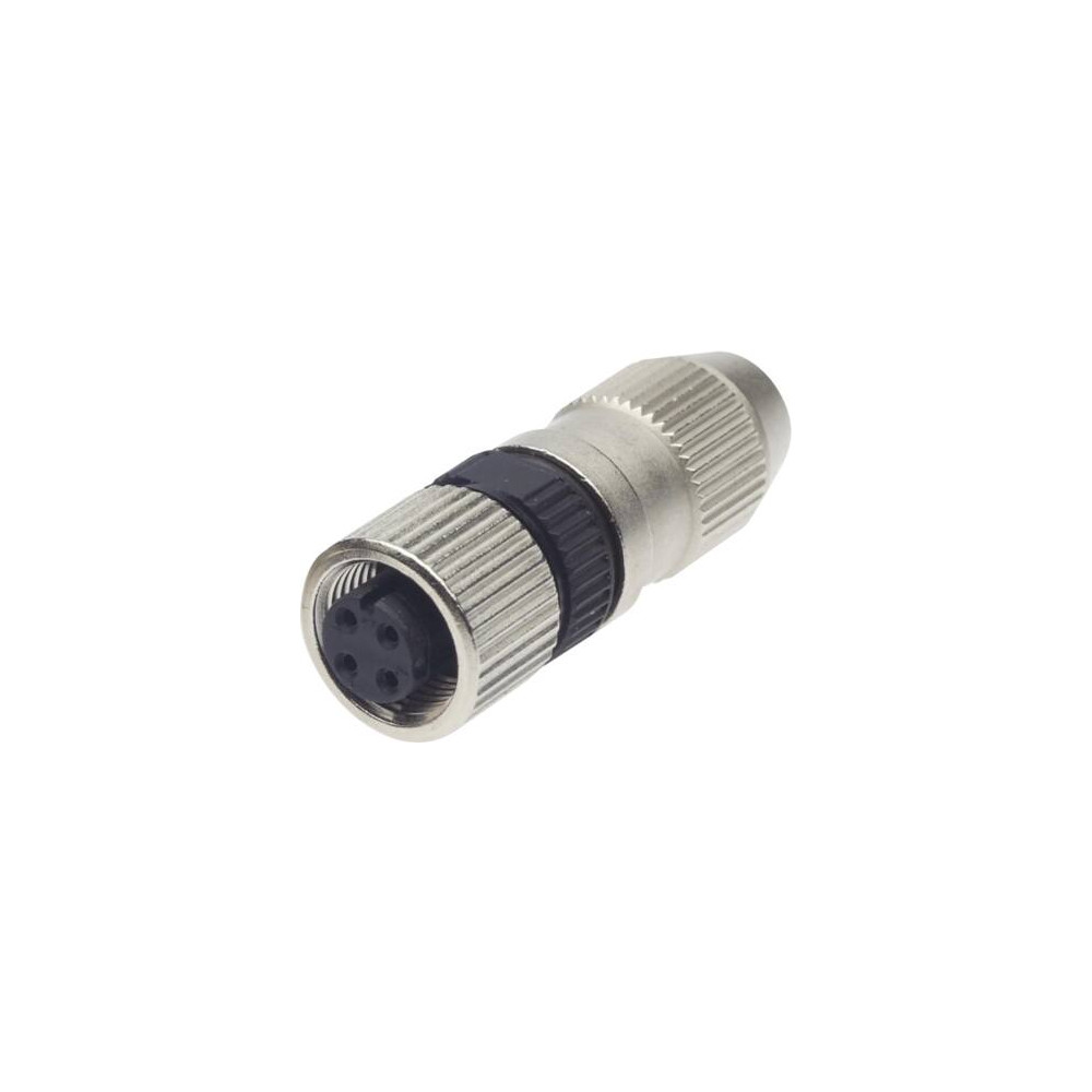 Produktbild för Harting 21 02 151 2405, M8-S, Svart, Nickel, Polyamid, Zink,...