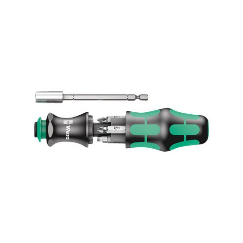 Wera Kraftform Kompakt 28 SB - skruvmejsel med bit och sockelkonfiguration - Grenkap