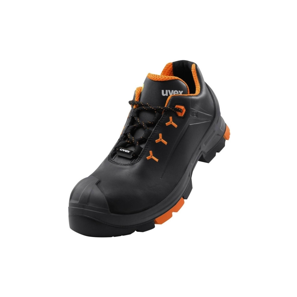 Produktbild för Uvex 65022, Unisex, Vuxen, Säkerhetsskor, Orange, Svart, ESD...