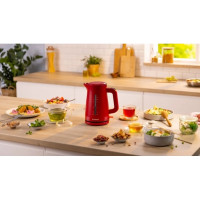 Produktbild för Bosch TWK3M124, 1,7 l, 2400 W, Röd, Plast, Vattennivå indika...