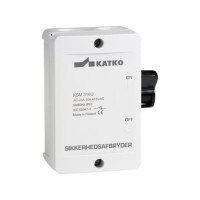 Produktbild för Säkerhetsbrytare 16A 3P+hjälpkontakt grå/svart KSM316US/3xM2...