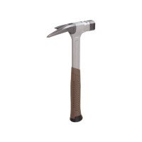 Produktbild för PICARD 0109801, Roofing hammer, Aluminium/stål, Brun, Rostfr...