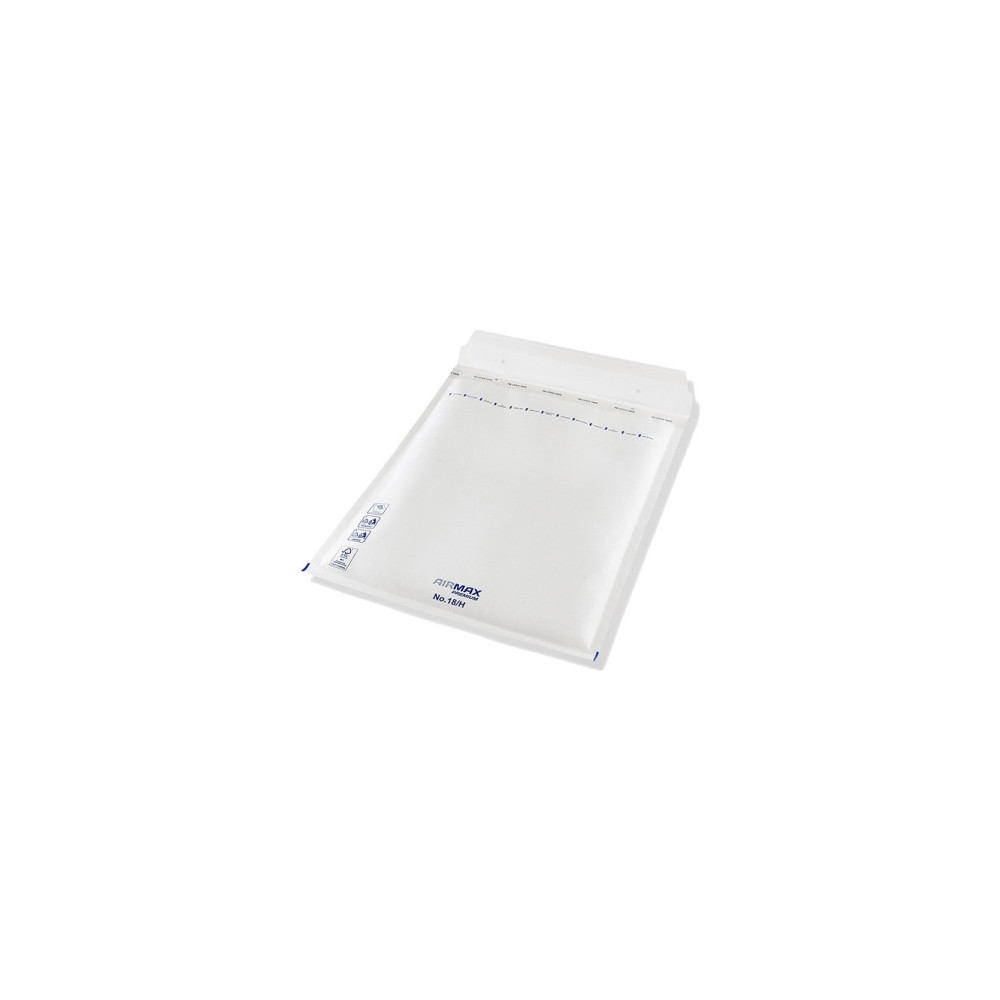 Produktbild för Airmax nr. 18/H bubbelpåse 290x370 mm, inv. 265x360 mm, vit,...