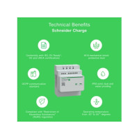 Produktbild för Schneider Electric EVA2HPC3, Vit, Vägg, Plast, Fel, Status,...